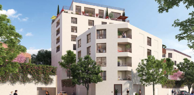 ESCALE SUR JARDINS PINEL